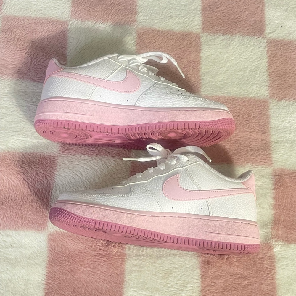 Nike Pink and White Casual Sneakers